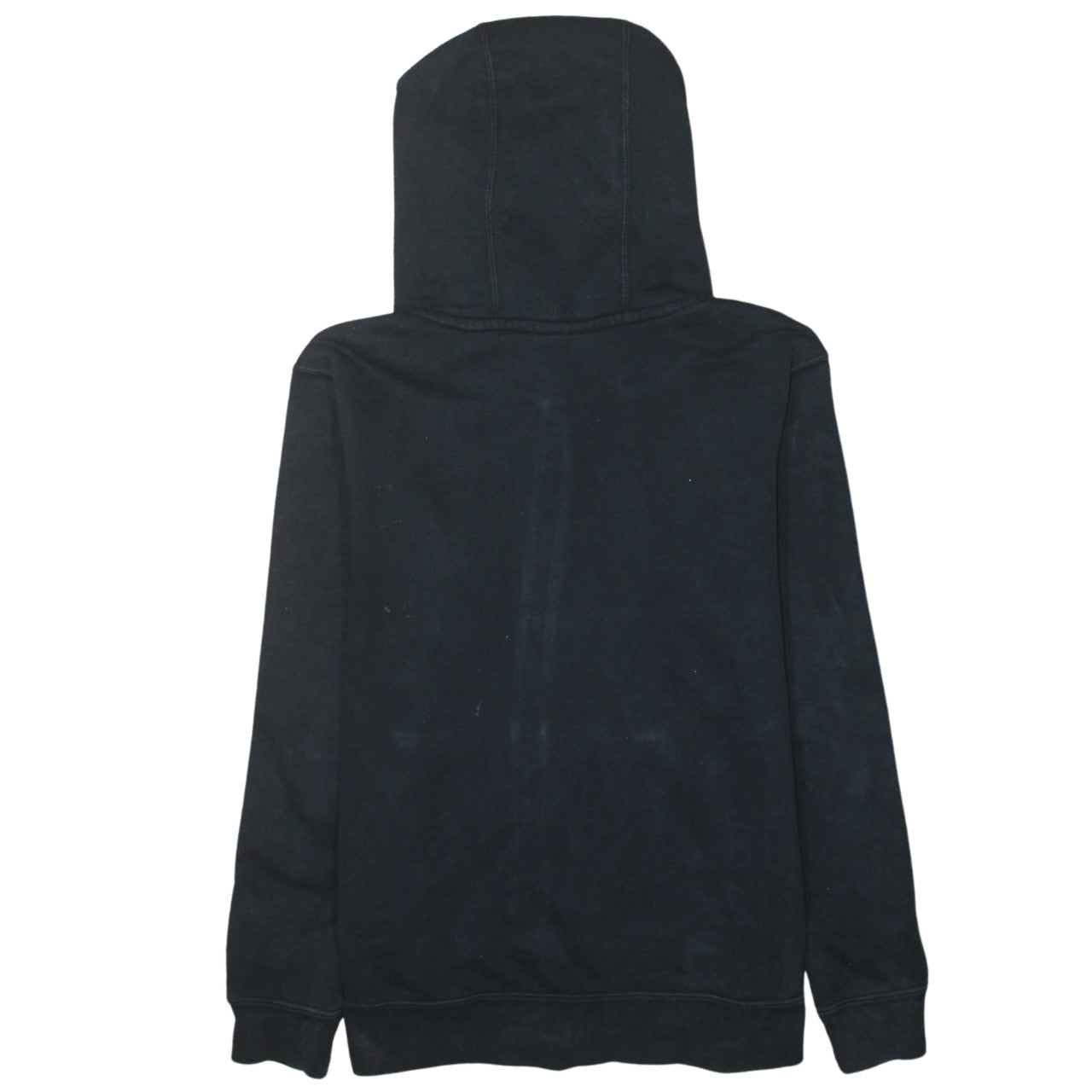 Nike Men's Black XS Full Zip Fleece Hoodie with Logo Tape Detail