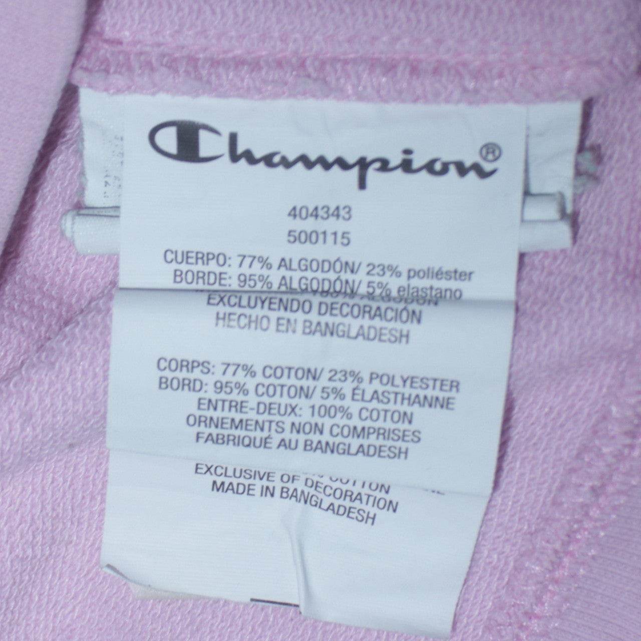 Champion Girls Pink Logo Pullover Hoodie 13-14 Years XL