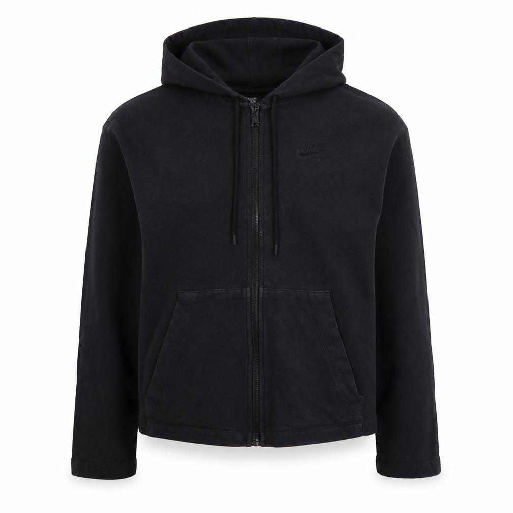 Nike Womens Black XS Full Zip Hoodie with Pockets