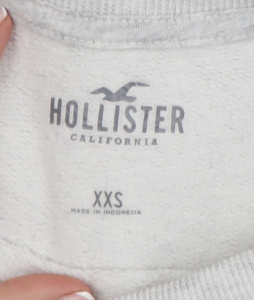 Hollister Womens Grey Gatlinburg Great Smoky Mountains Pullover Sweatshirt XXS