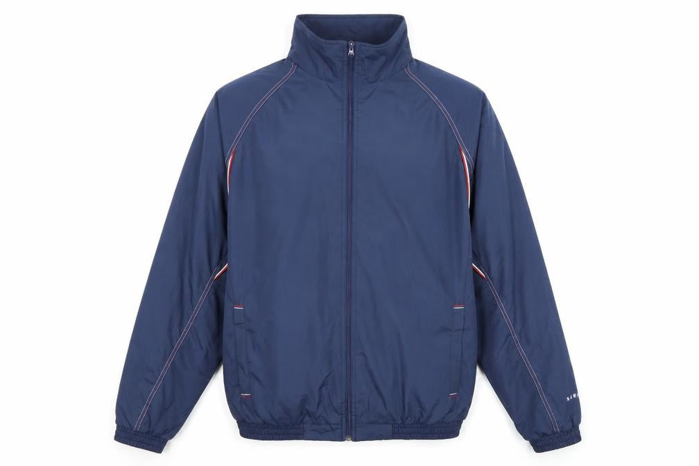 No Problem Sportswear Men's Blue L Windbreaker Jacket