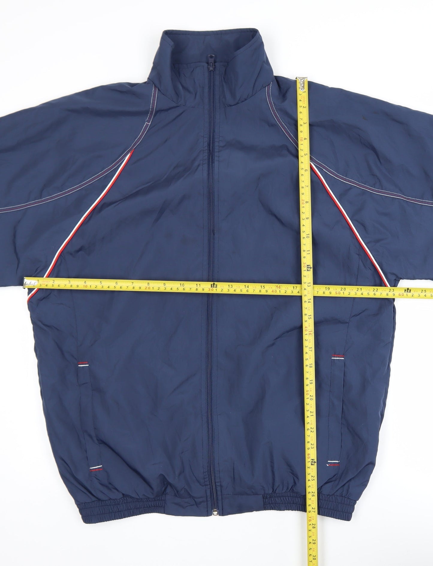 No Problem Sportswear Men's Blue L Windbreaker Jacket