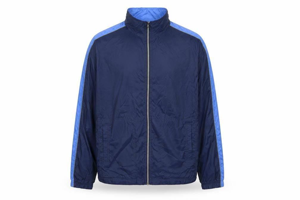 Sideout Men's Blue M Windbreaker Lightweight Full Zip Jacket