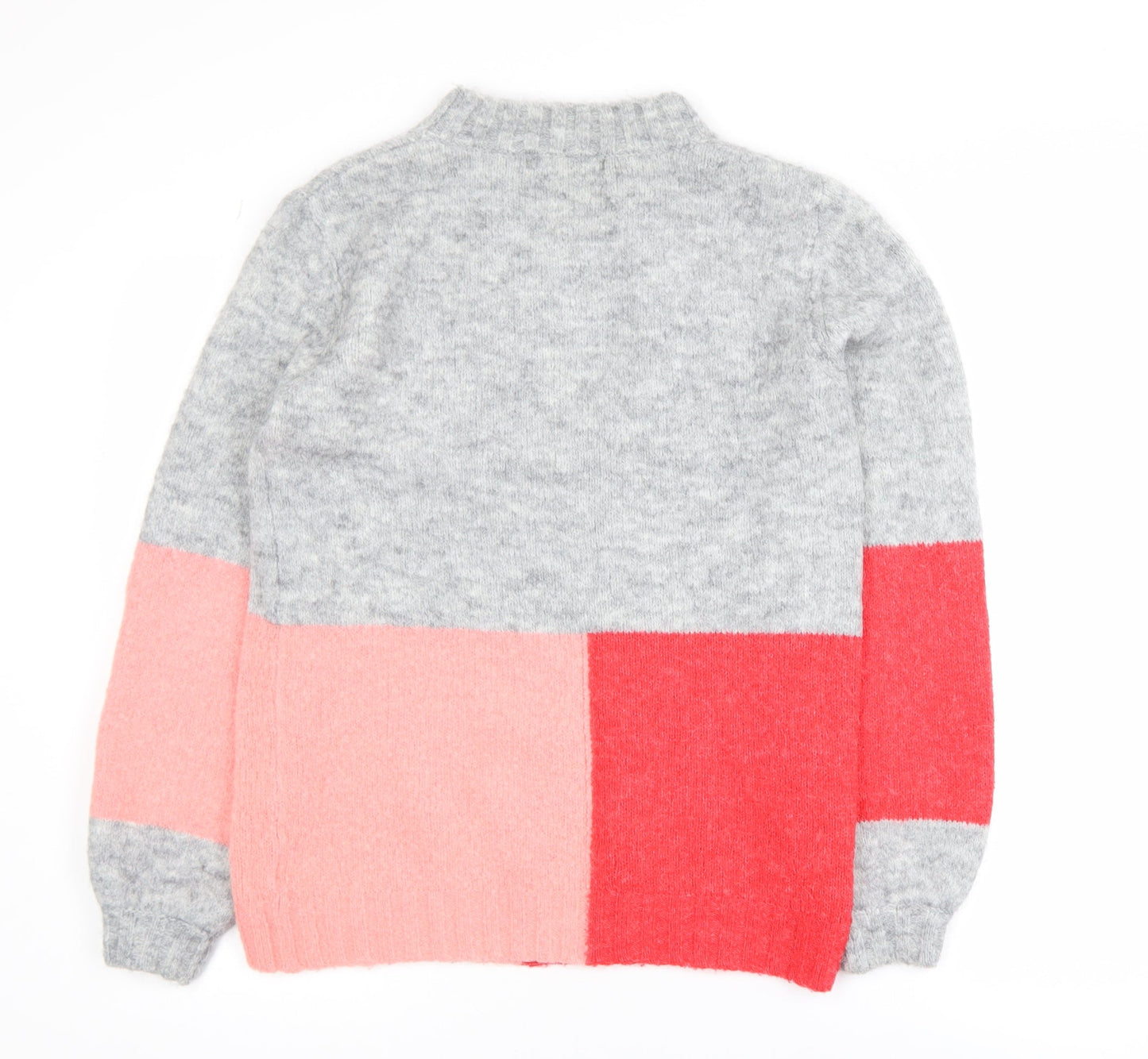 Next Womens Multicoloured Chunky Knit Pullover Jumper XS