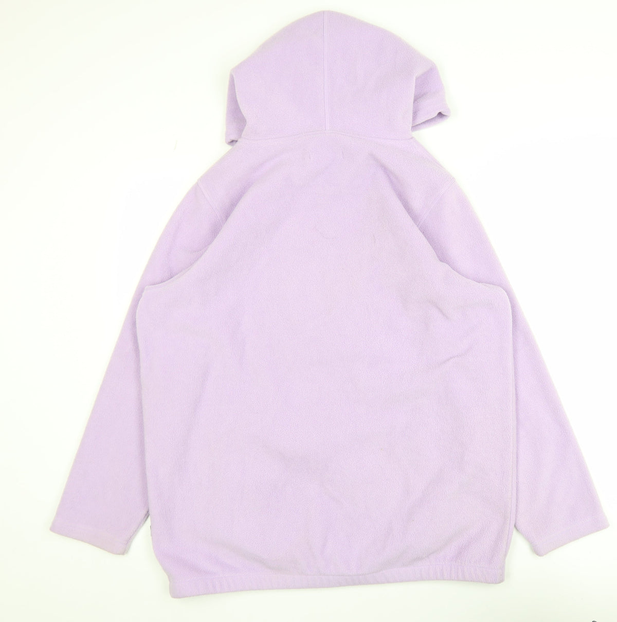 Hawkshead Women's Purple Fleece Hooded Full Zip Jacket Size L