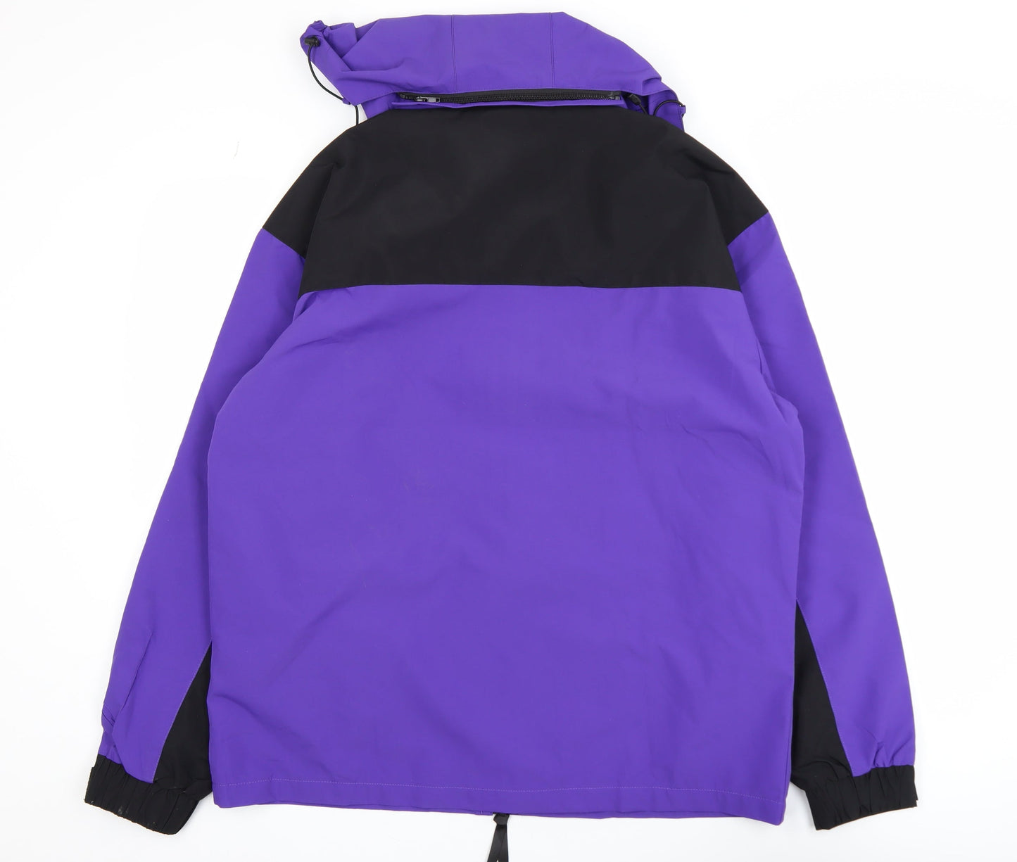 Lee Cooper Men's Purple XL Waterproof Hooded Parka Jacket