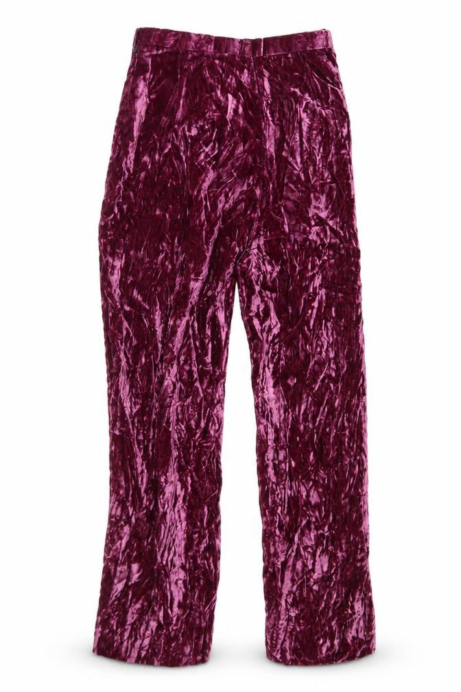 Susan Gillis-Browne Women's Purple Velvet Dress Pants Size 4