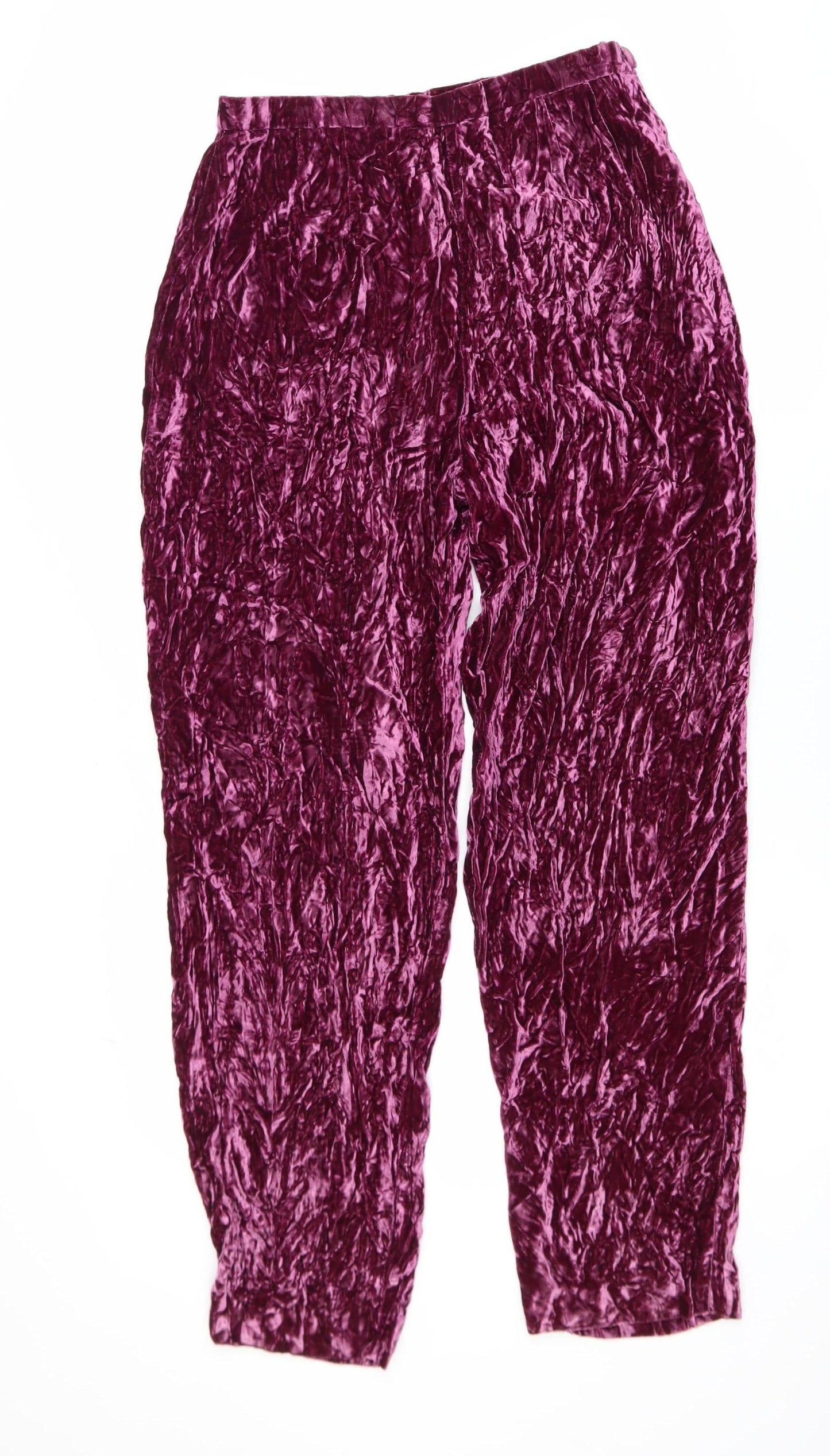 Susan Gillis-Browne Women's Purple Velvet Dress Pants Size 4