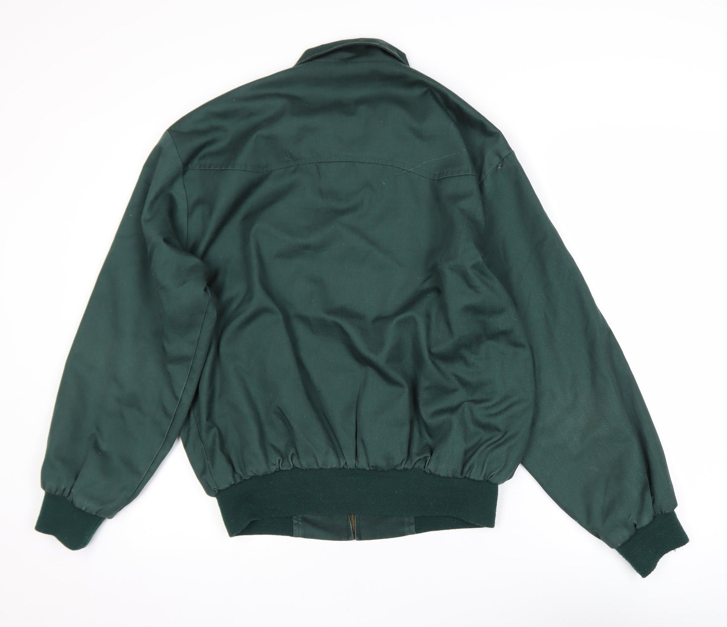 Walker and Hawkes Men's Green Bomber Jacket M Classic Lined