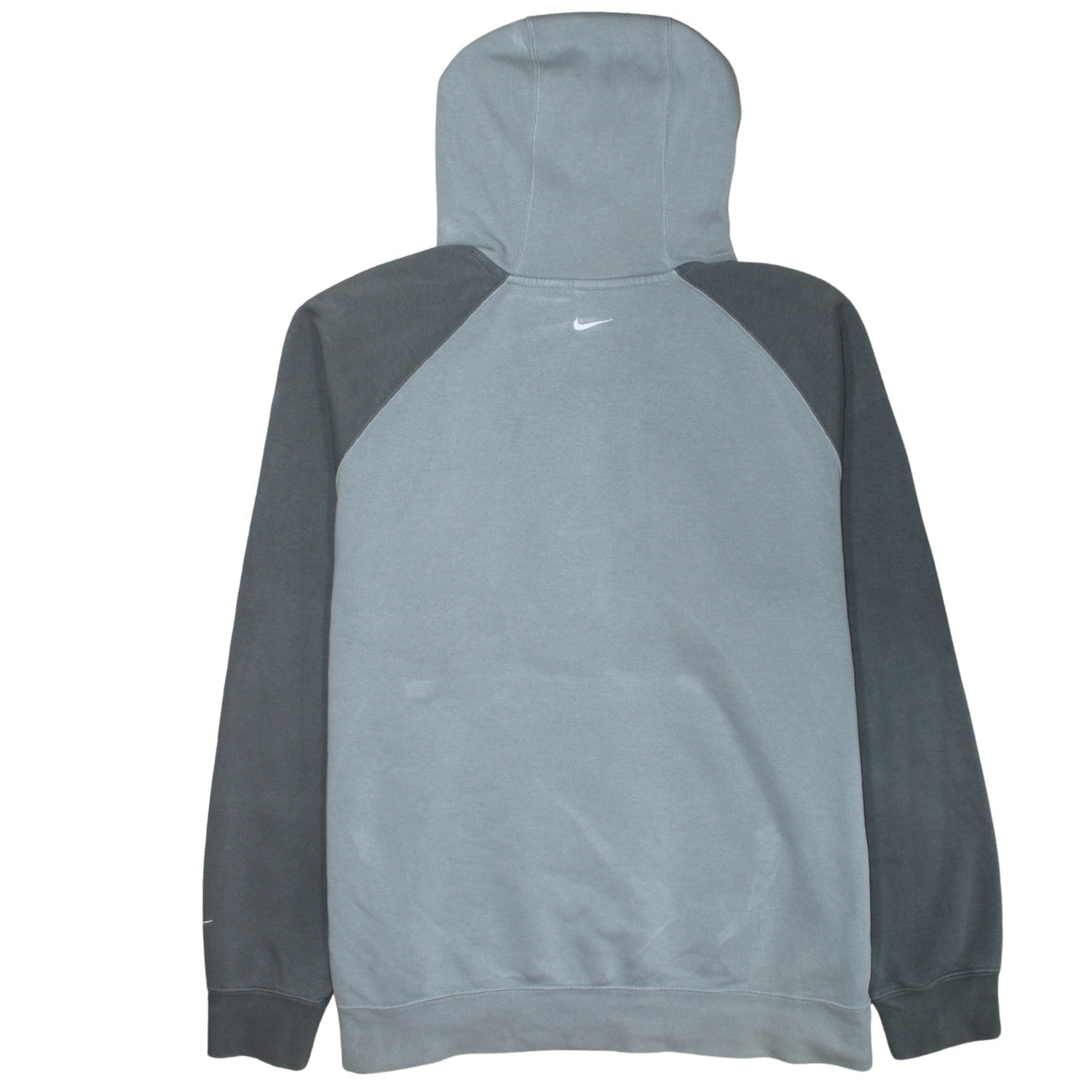 Nike Men's Grey XL Pullover Hoodie Sports Logo Fleece Sweatshirt