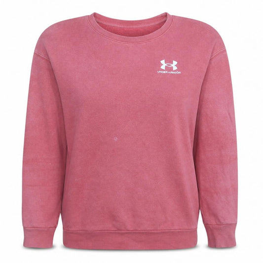 Under Armour Women’s Pink XS Pullover Crew Neck Sweatshirt
