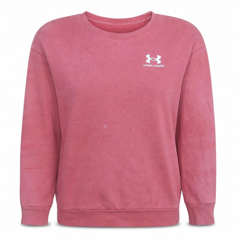 Under Armour Women’s Pink XS Pullover Crew Neck Sweatshirt