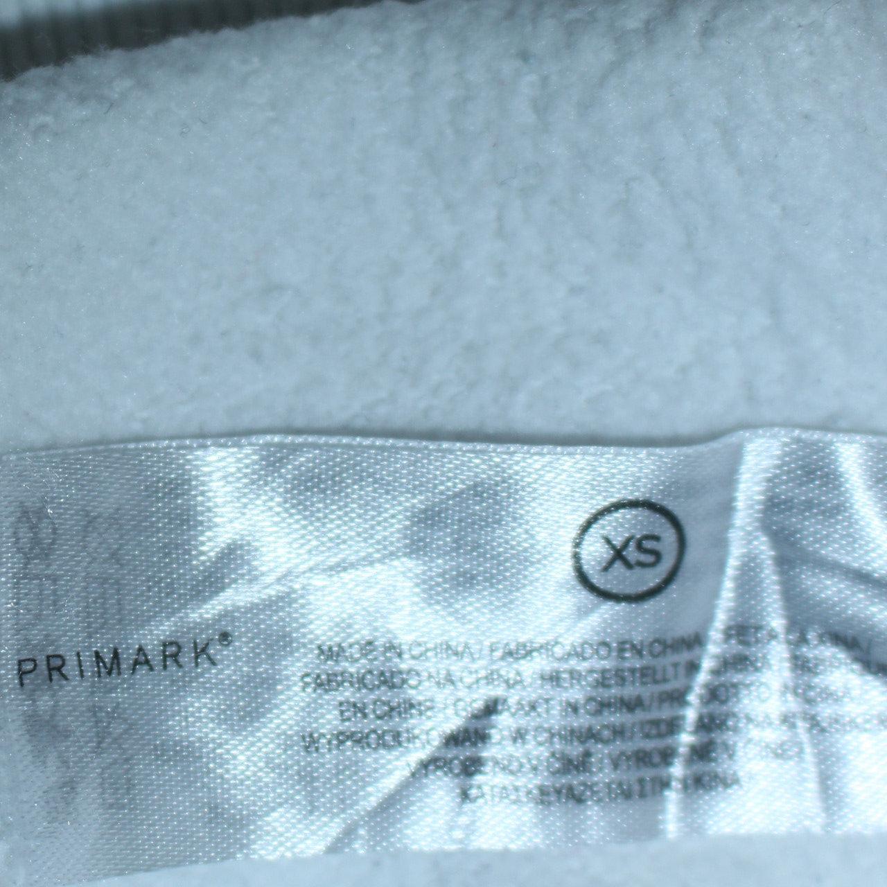 Primark NBA Chicago Bulls Men's White Pullover Hoodie XS