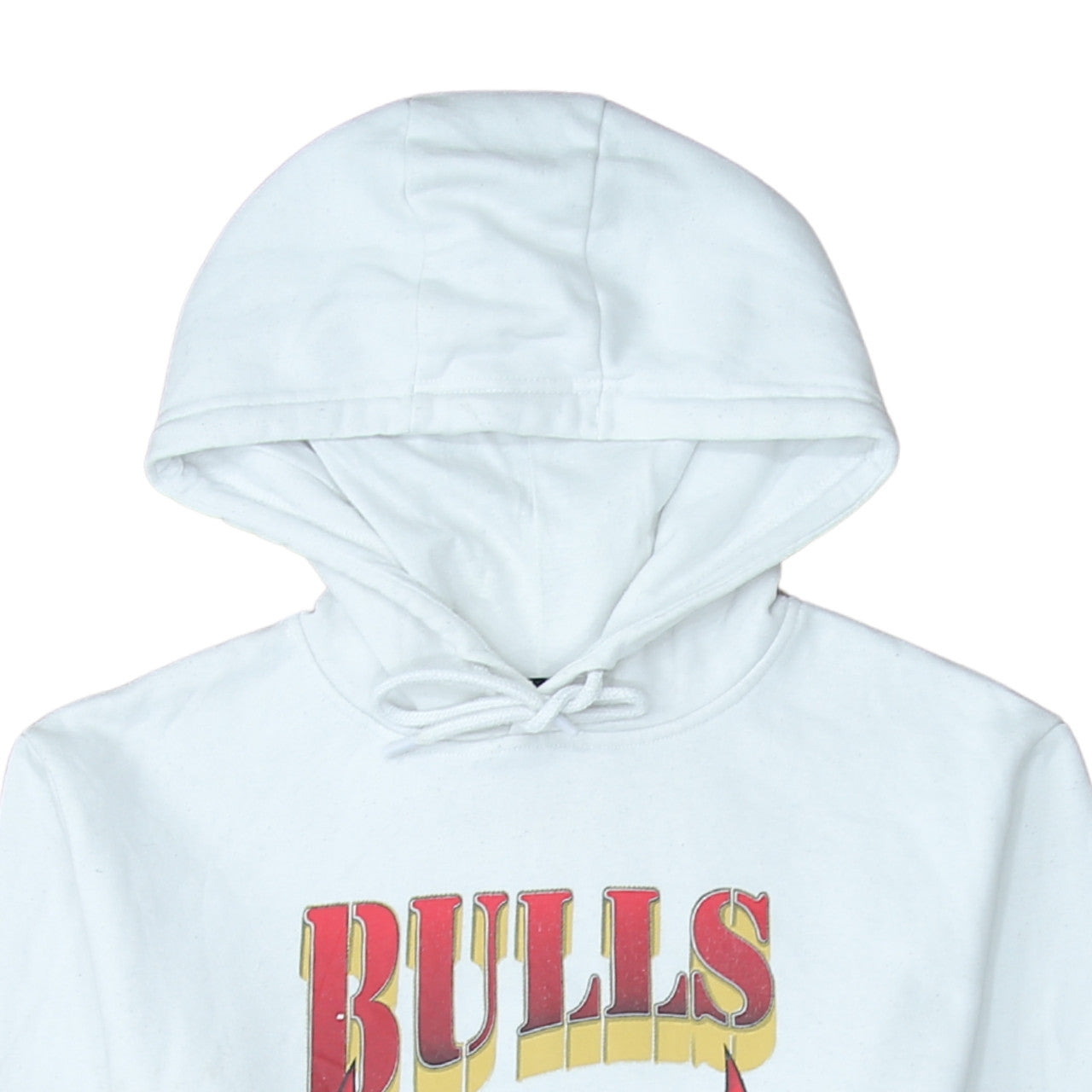 Primark NBA Chicago Bulls Men's White Pullover Hoodie XS