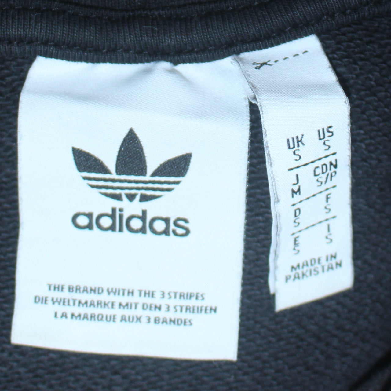 Adidas Men’s Black Pullover Hoodie Small Fleece Sportswear