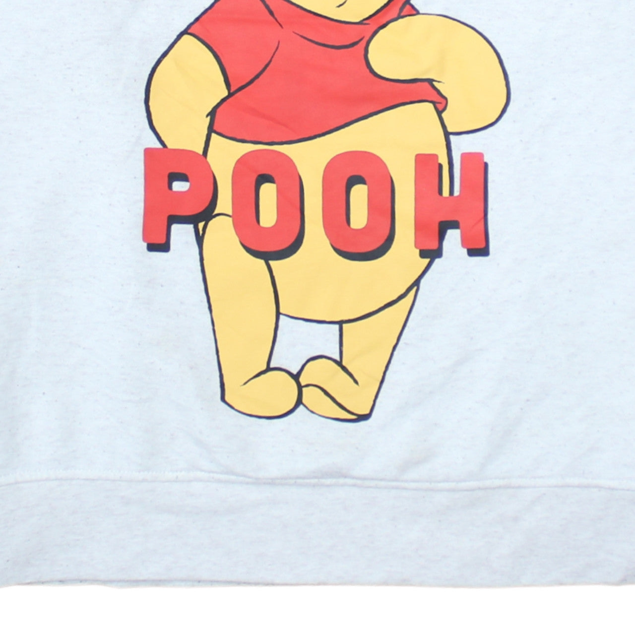 Disney Primark Women Grey Sweatshirt Small Winnie the Pooh Print