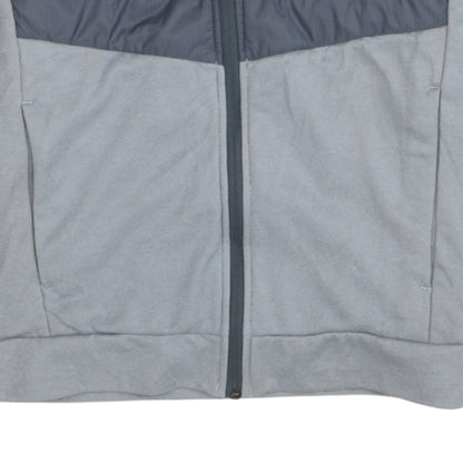 Additional view of The North Face boys’ grey hooded full zip puffer jacket 18-20 years