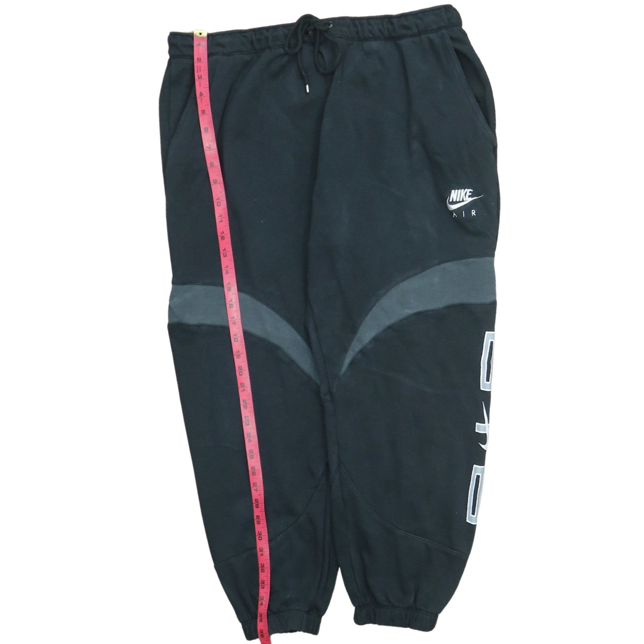 Nike Air Womens Black XL Jogger Sweatpants Fleece Logo Sportswear