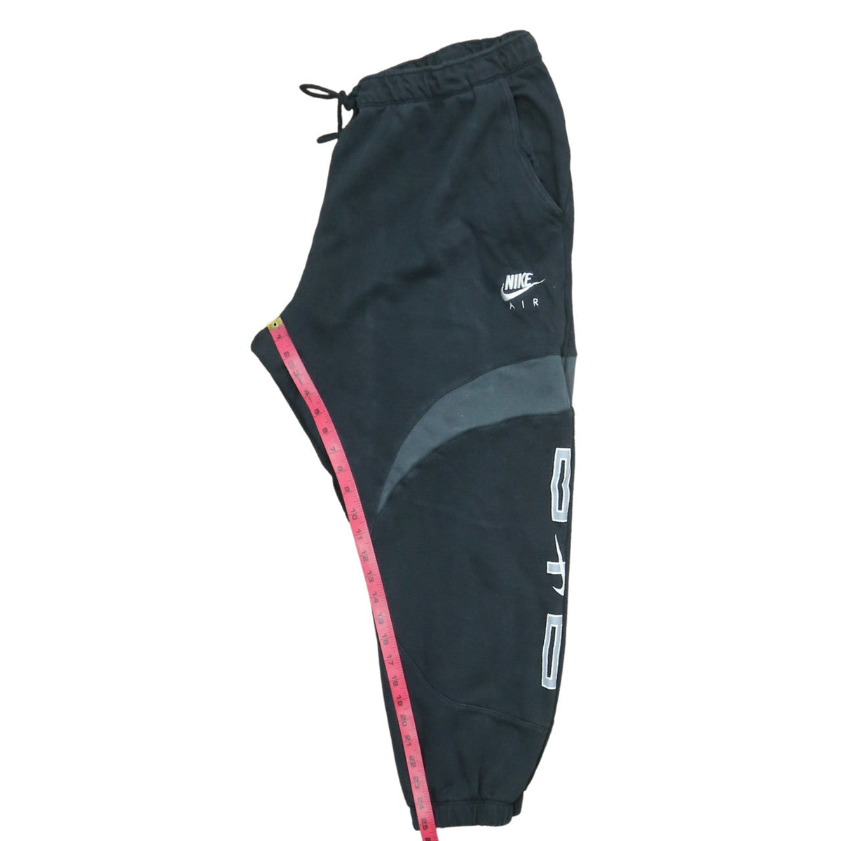 Nike Air Womens Black XL Jogger Sweatpants Fleece Logo Sportswear