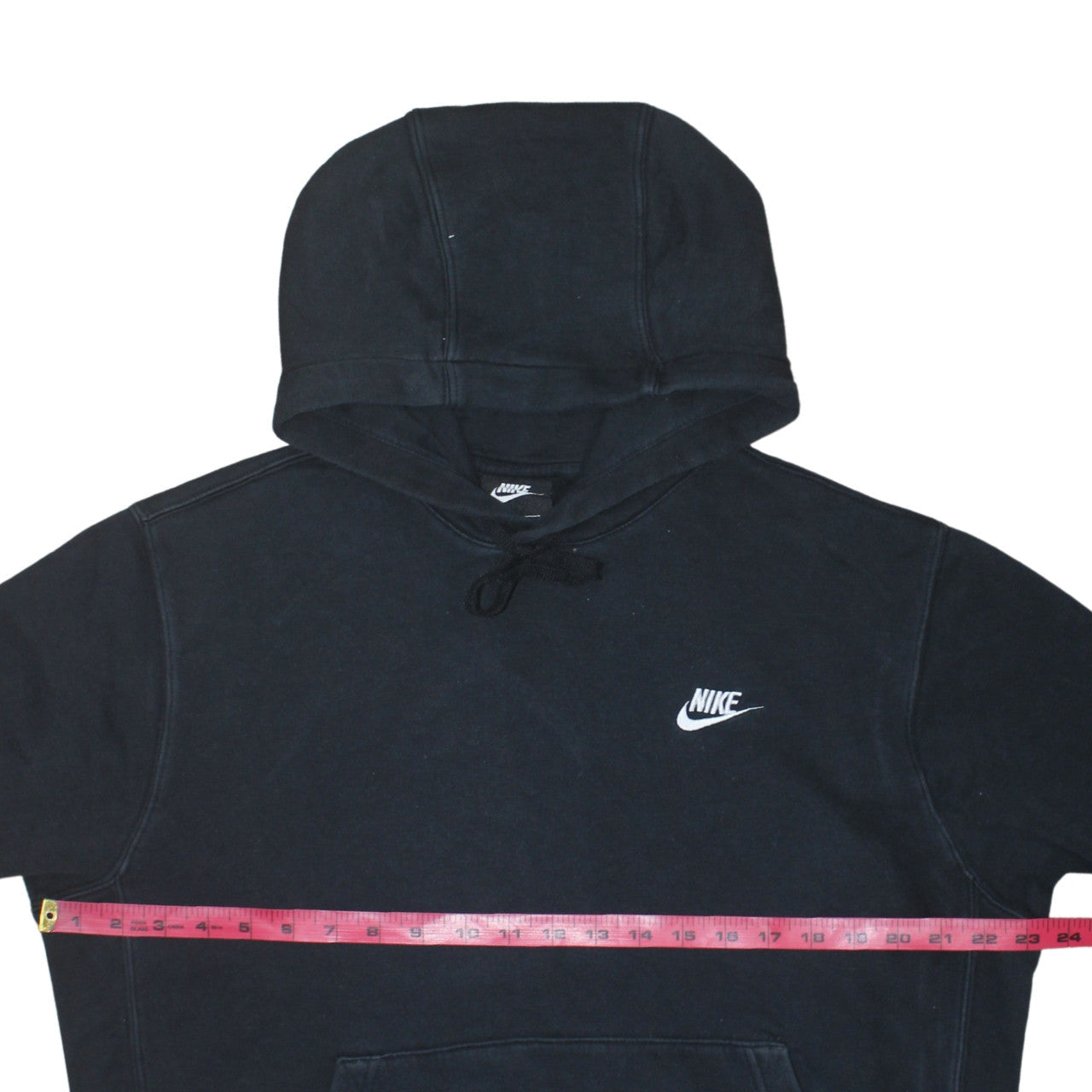 Nike Men's Black Pullover Hoodie Hoodie M Logo Fleece Sweatshirt