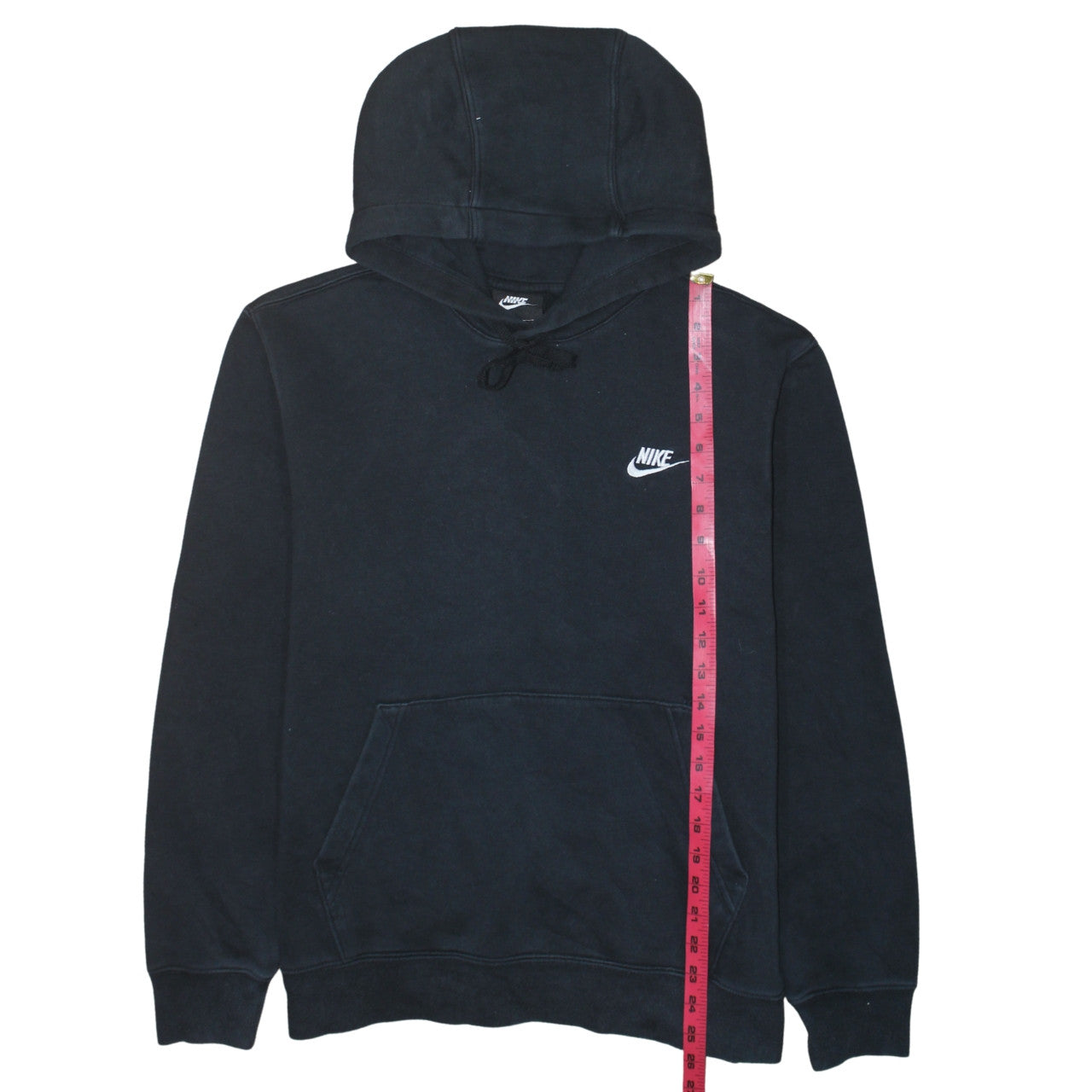 Nike Men's Black Pullover Hoodie Hoodie M Logo Fleece Sweatshirt