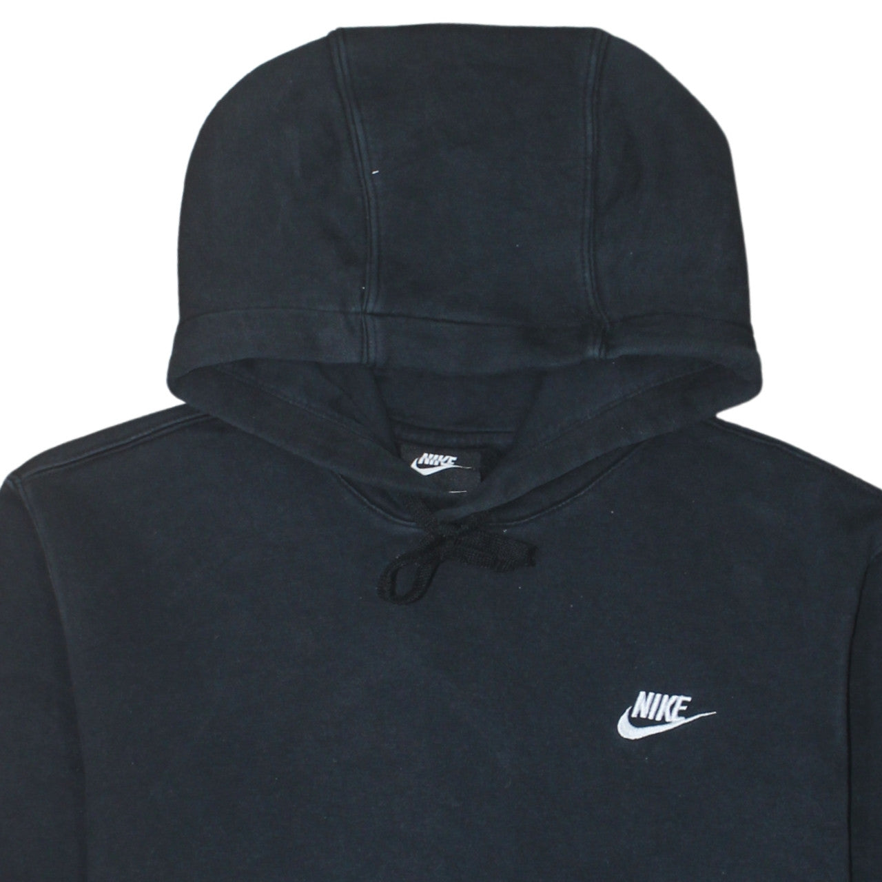 Nike Men's Black Pullover Hoodie Hoodie M Logo Fleece Sweatshirt