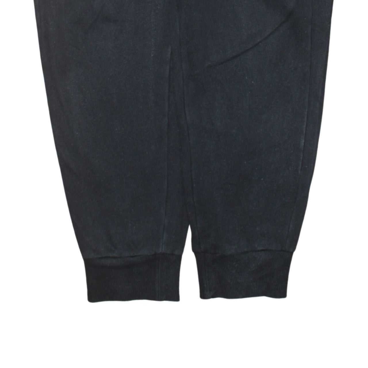 Puma Men’s Black Fleece Joggers L Regular Fit Elastic Waist
