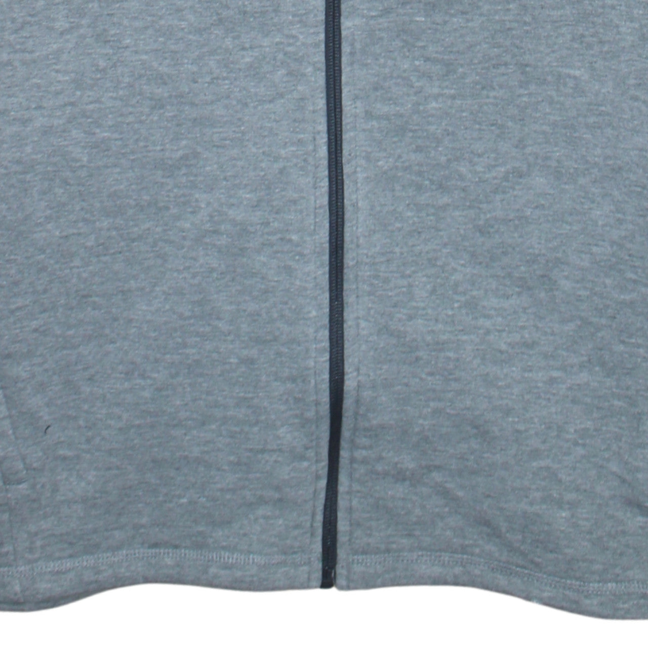 Puma Men’s Grey Full Zip Hoodie Size L Sports Fleece Jacket