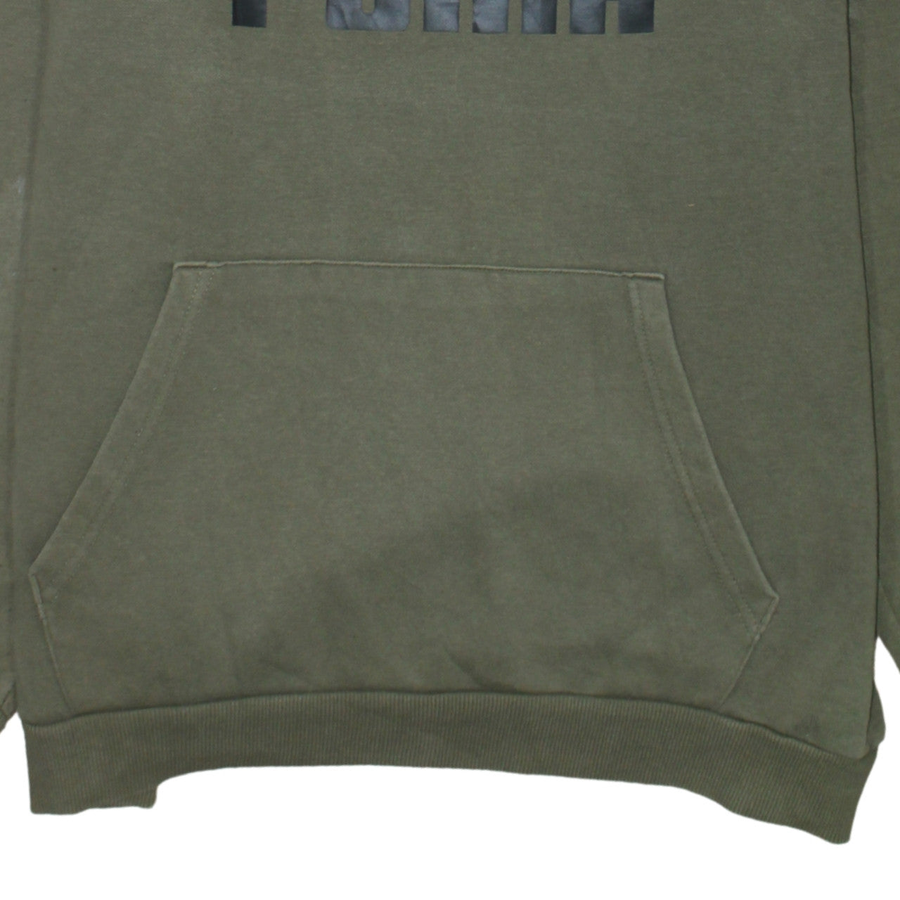 Puma Mens Green XL Pullover Hoodie Sweatshirt with Logo