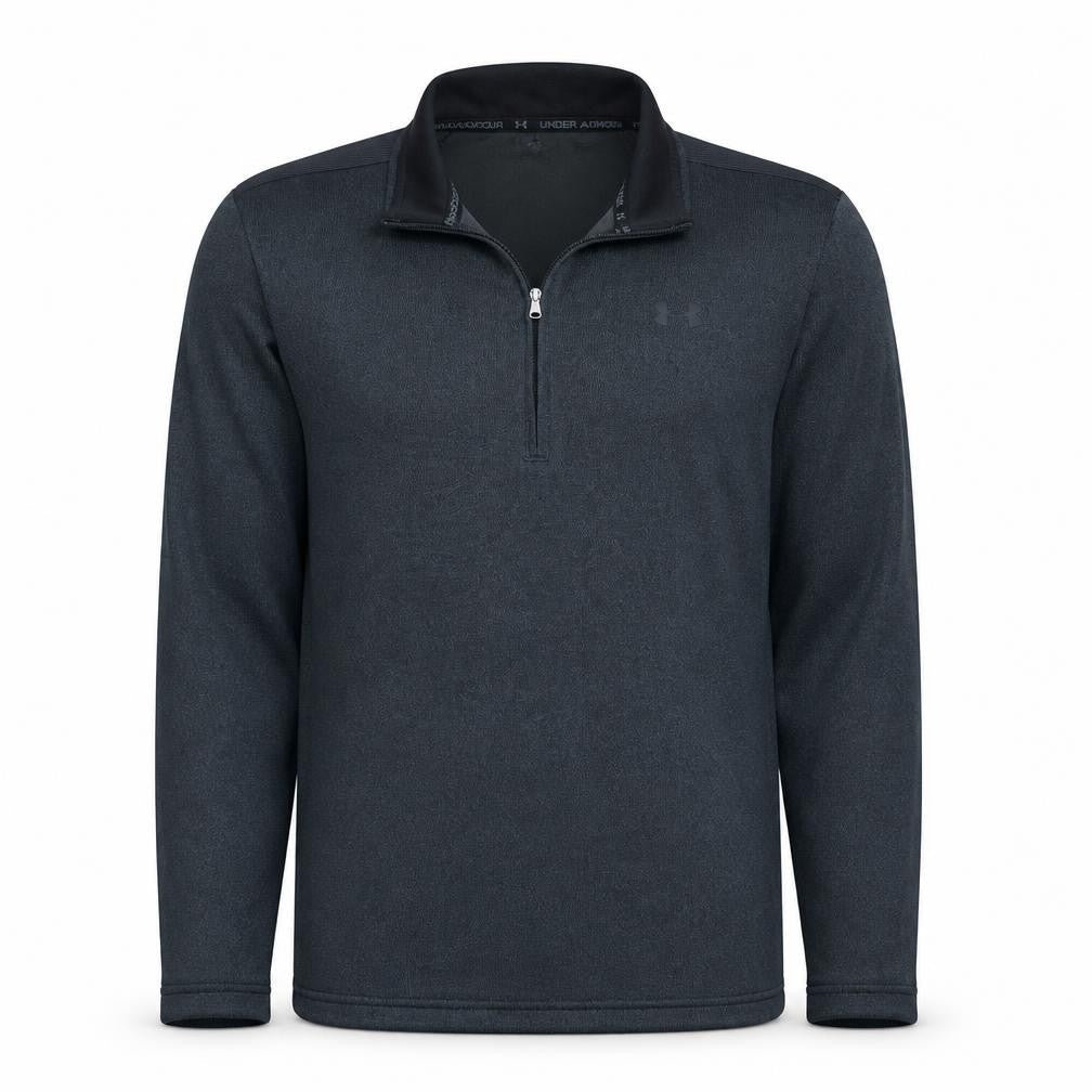 Under Armour Men’s Grey 1/4 Zip ColdGear Sweatshirt Size L