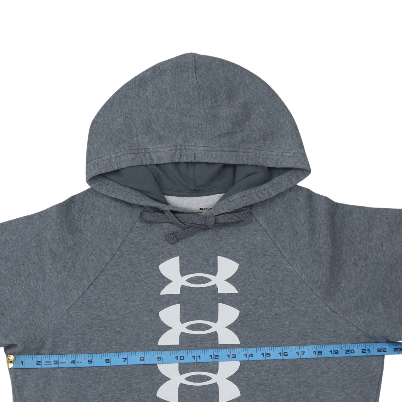 Under Armour Men’s Grey Pullover Hoodie Small Relaxed Fit Sportswear