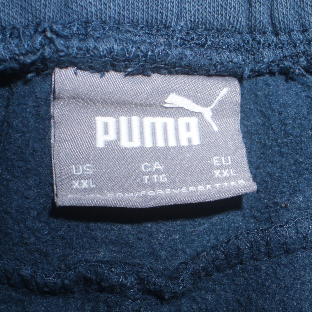Puma Men's Blue 2XL Jogger Sweatpants with Pockets