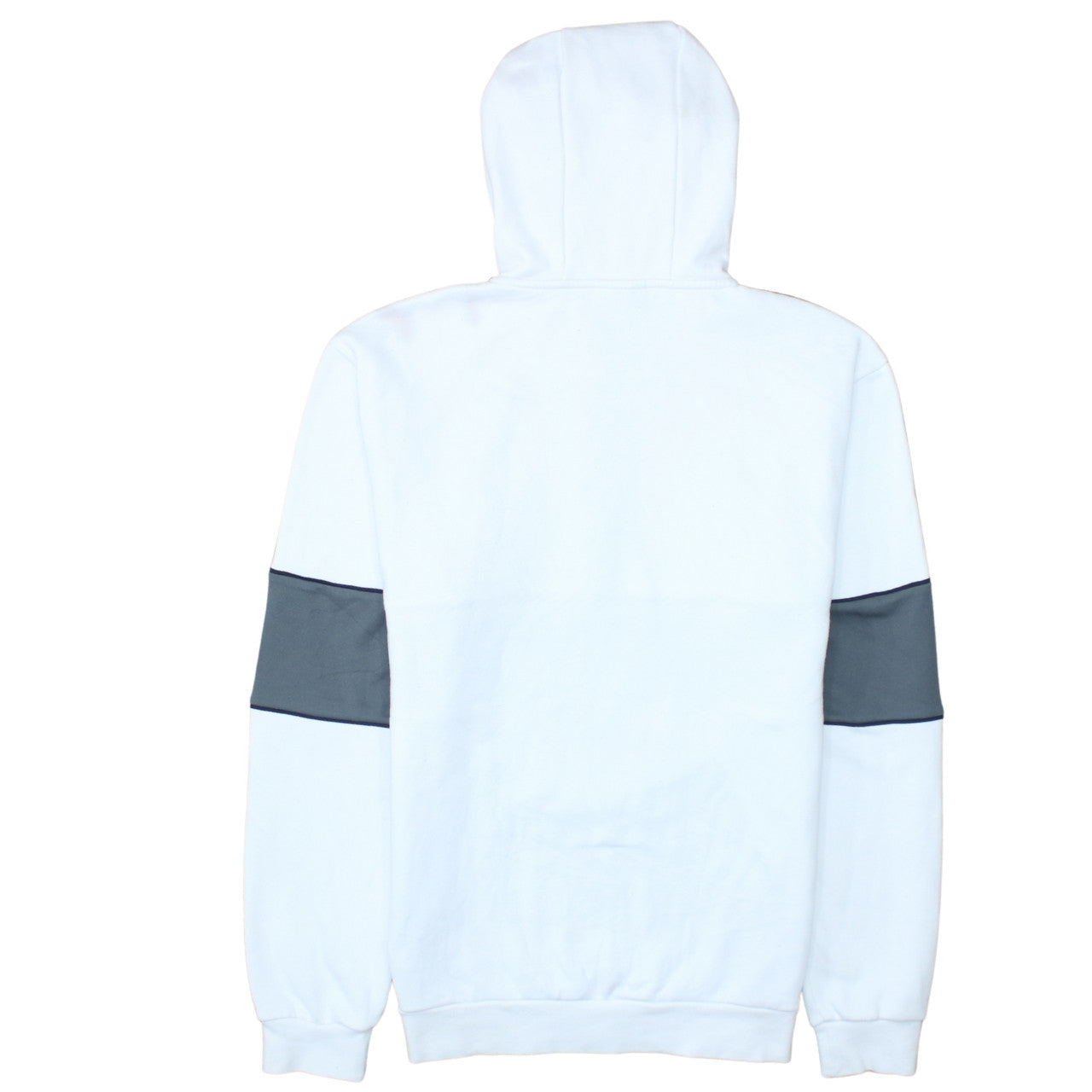 Adidas Men's White 1/2 Zip Hoodie Small Regular Fit Sportswear