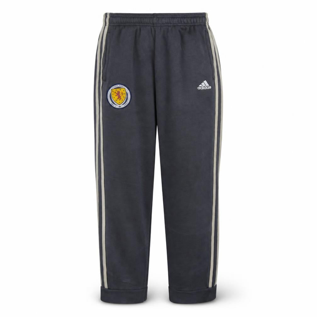 Adidas Men’s Grey Scotland Football Sweatpants Small Regular Fit