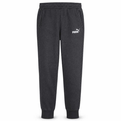 Front view of Puma Men's Black Jogger Sweatpants M Regular Fit