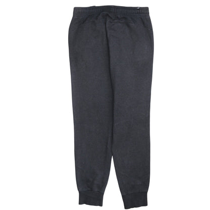 Close-up detail of Puma Men's Black Jogger Sweatpants M Regular Fit