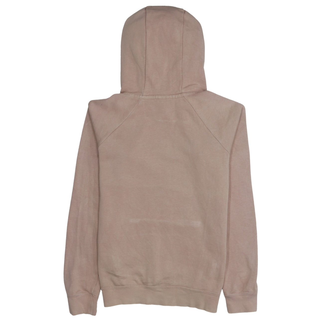 Nike Womens Beige Pullover Hoodie XS Cotton Blend Casual Sweatshirt