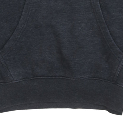 Champion Men's Black Small Pullover Hoodie Logo Fleece Sweatshirt