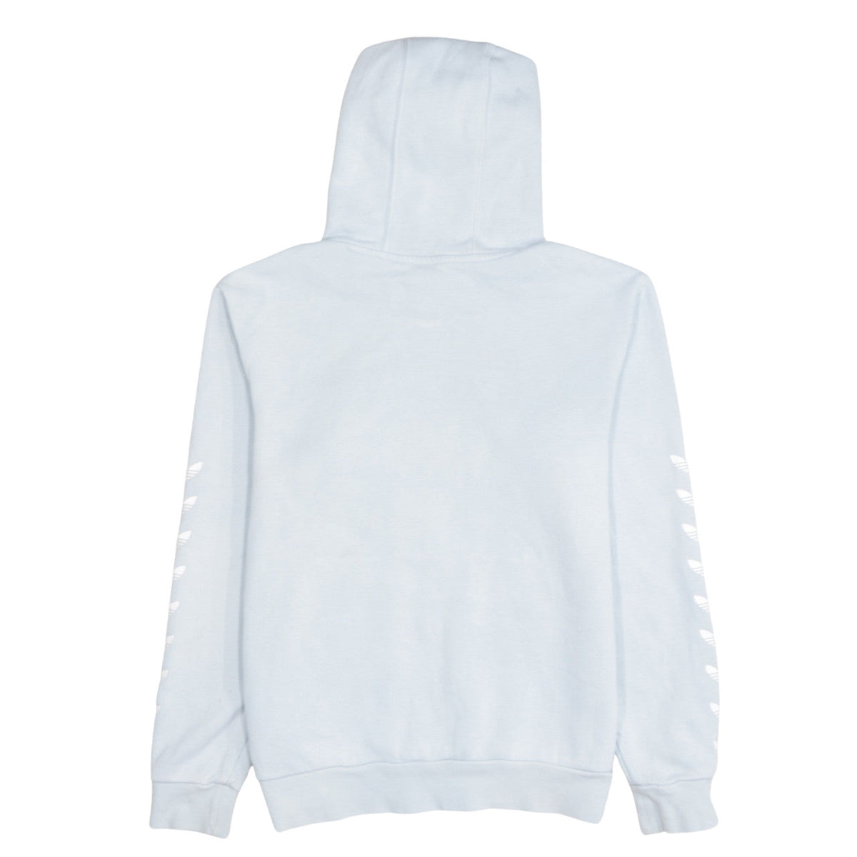 adidas Girls Blue Pullover Hoodie 13-14 Years Logo Hooded Sweatshirt