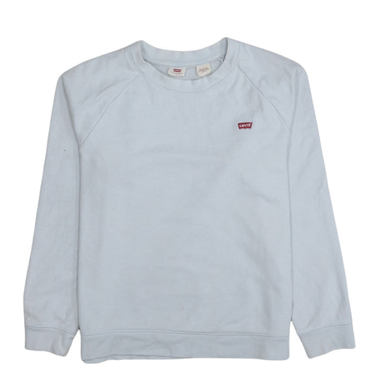 Levi's Men's Blue Crew Neck Pullover Sweatshirt Size S