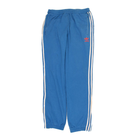 adidas Men's Blue Sweatpants M Striped Logo Casual Trousers