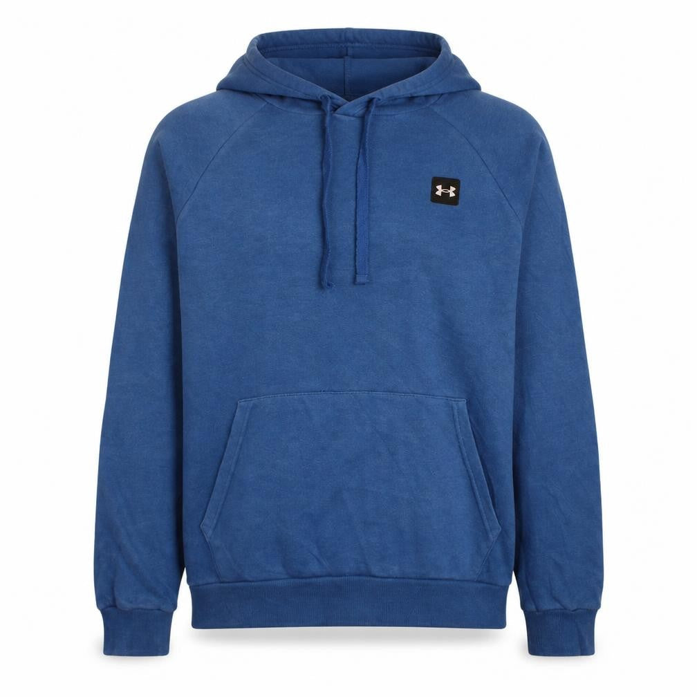 Under Armour Men's Blue Pullover Hoodie Size S Relaxed Fit