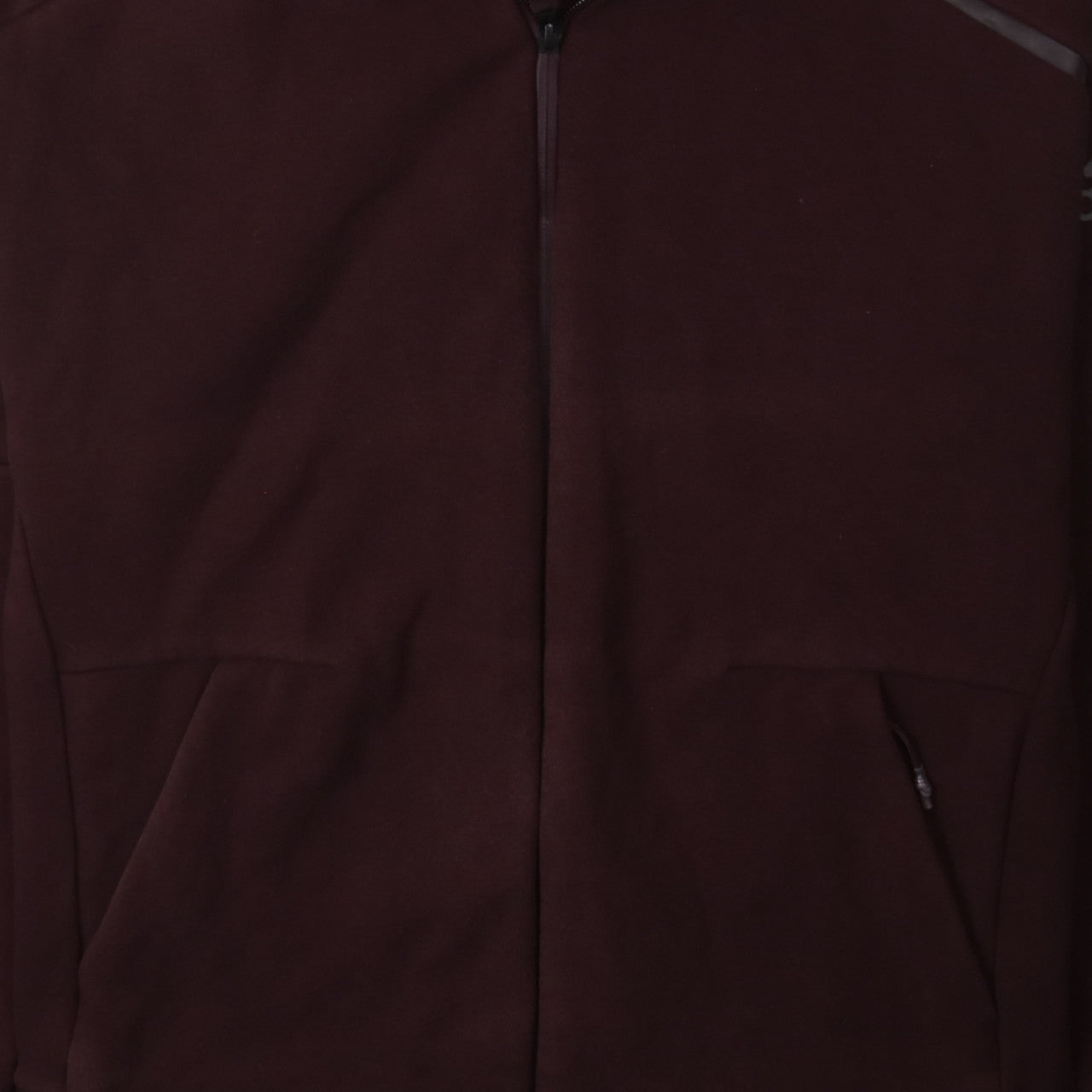 Adidas Men's Brown Full Zip Hoodie Size M Regular Fit
