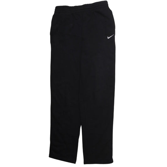 Nike Mens Black Fleece Sweatpants L Regular Fit Casual Athletic Trousers