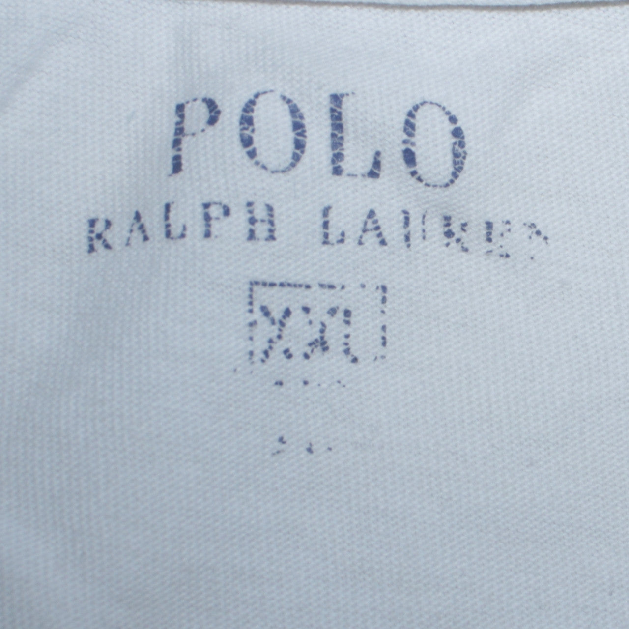 Polo Ralph Lauren Men's White Crew Neck Cotton T-Shirt XXL
