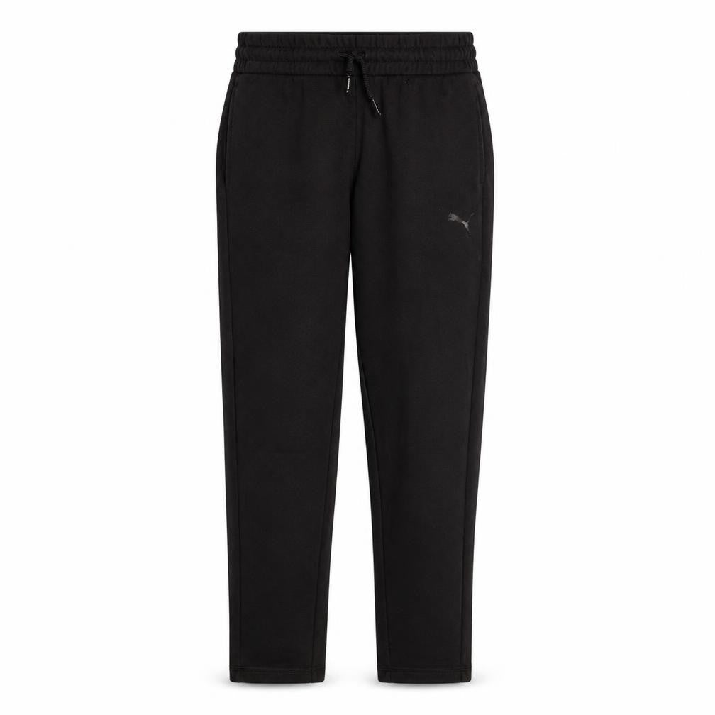 Puma Men Black Jogger Trousers Small Regular Fit Elastic Waist