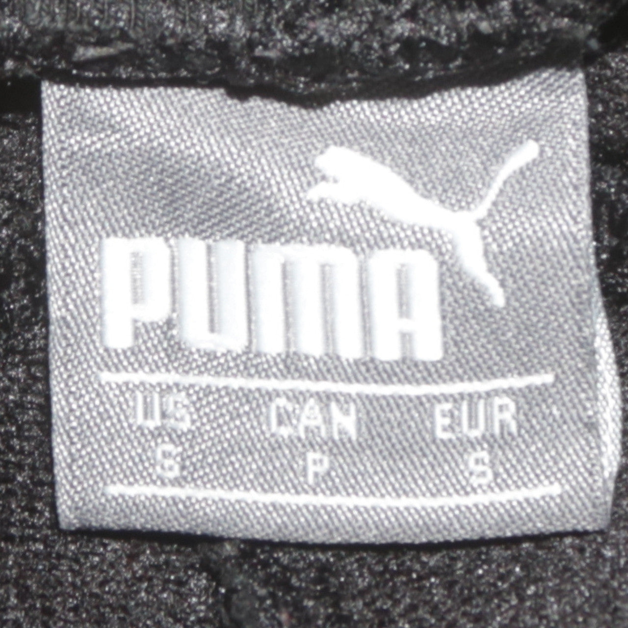 Puma Men Black Jogger Trousers Small Regular Fit Elastic Waist
