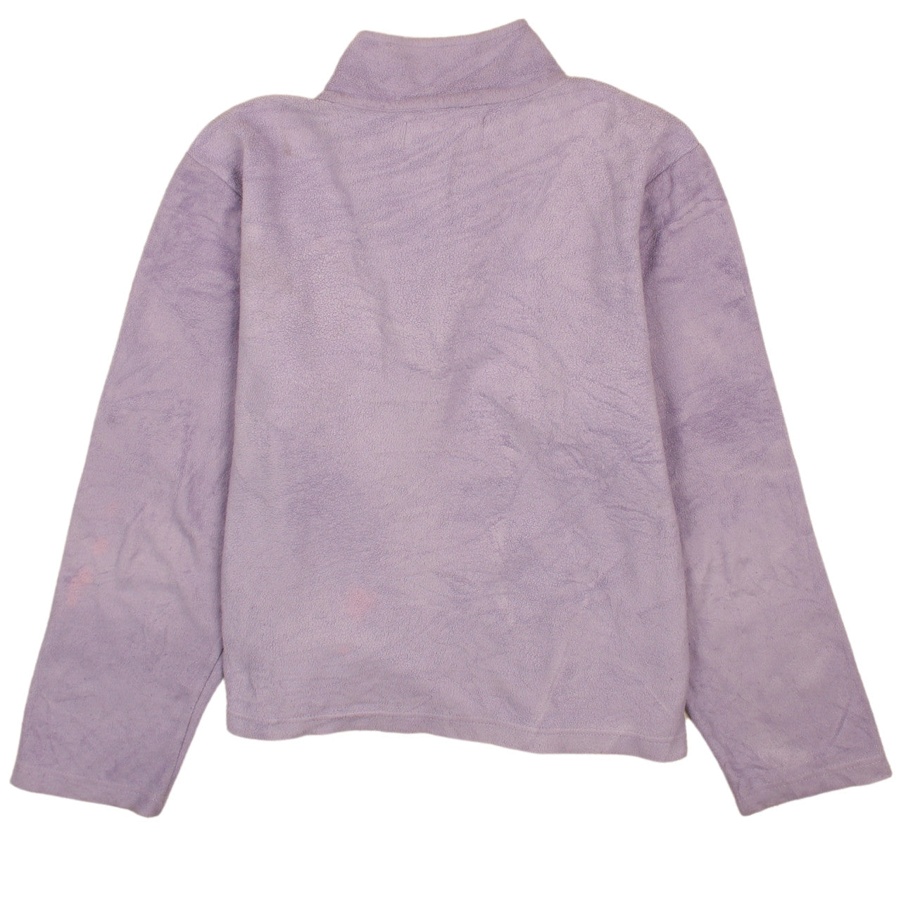 Kappa Womens Purple Fleece 1/2 Zip Sweatshirt XL Relaxed Fit