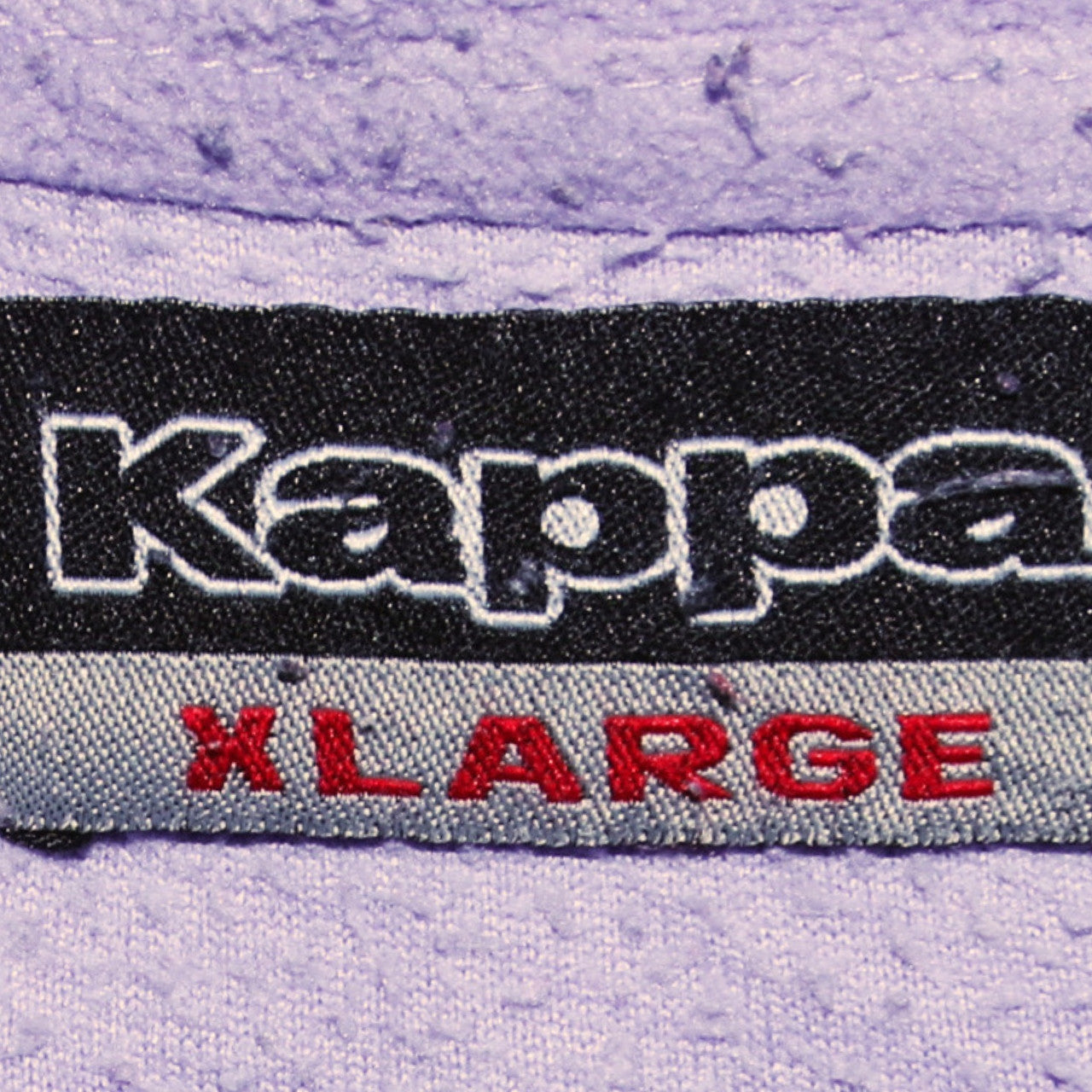 Kappa Womens Purple Fleece 1/2 Zip Sweatshirt XL Relaxed Fit