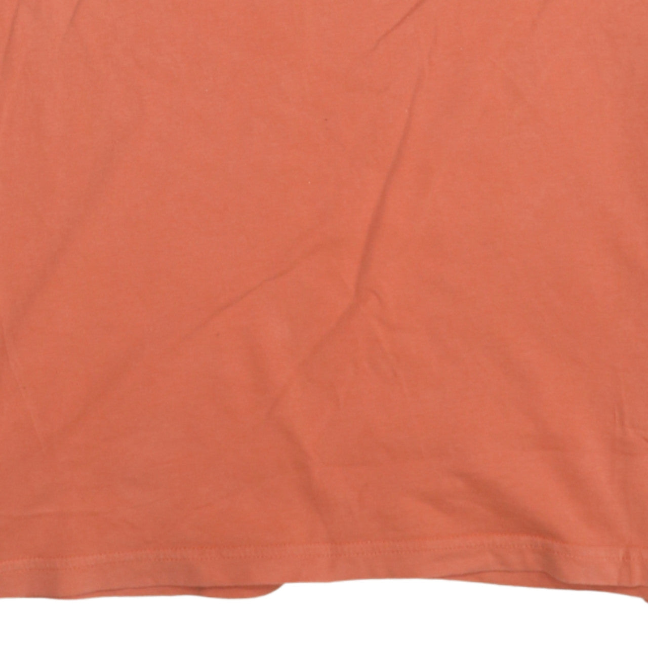 Nike Men's Orange Sportswear Logo Graphic T-Shirt Size M